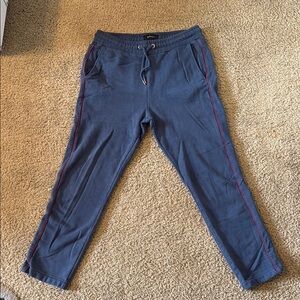 Bugatchi Blue and Red Joggers for Ultimate Comfort